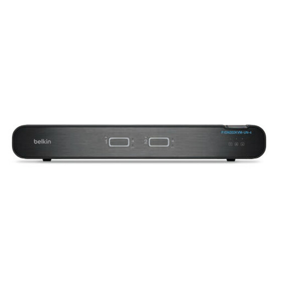 Belkin Universal 2nd Gen Secure KVM Switch, 2-Port Dual Head w/CAC