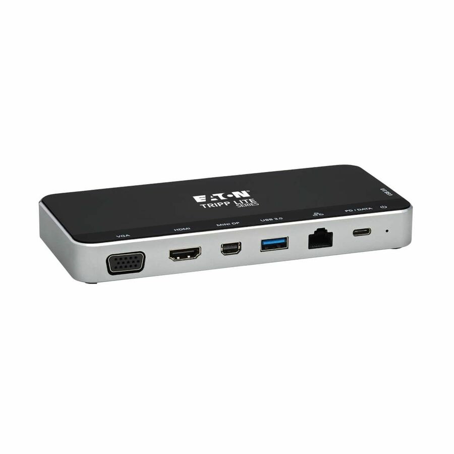 Tripp Lite by Eaton USB Dock Triple Display - 4K HDMI & mDP VGA USB 3.x (5Gbps) USB-A/C Hub GbE 60W PD Charging