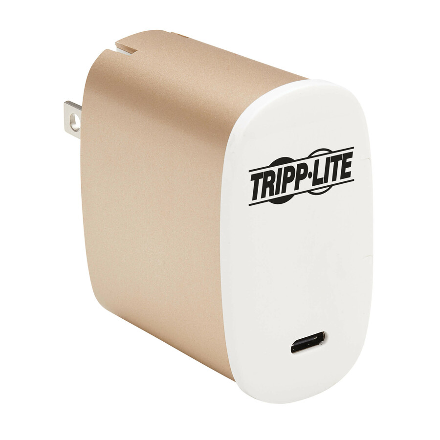 Eaton Tripp Lite Series 50W Compact USB-C Wall Charger - GaN Technology, USB-C Power Delivery 3.0