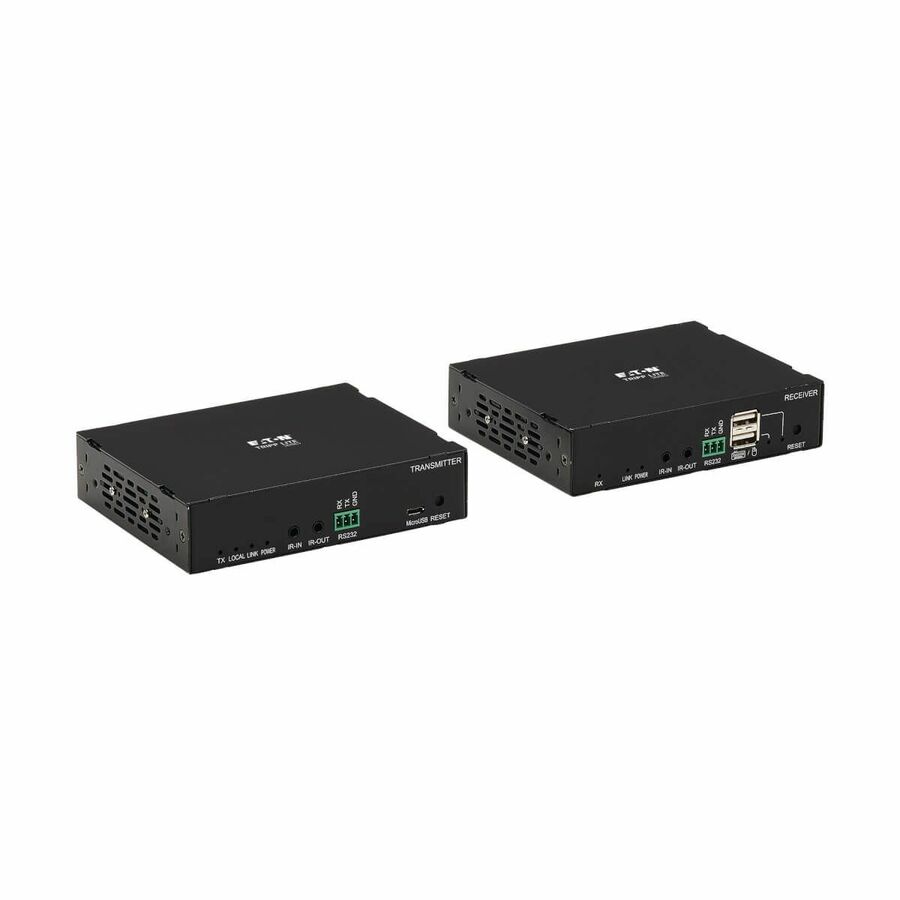Eaton Tripp Lite Series HDMI over Cat6 Extender Kit with Power over Cable - 4K 60 Hz, 4:4:4, 328 ft. (100 m), TAA