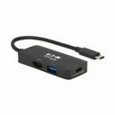 Eaton Tripp Lite Series USB-C Multiport Adapter - HDMI 4K 60 Hz, 4:4:4, HDR, USB 3.x (5Gbps) Hub Ports, 100W PD Charging, Black
