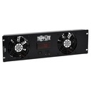 Tripp Lite by Eaton 3U Digital Temperature Sensor with 2 12VDC Extra-Quiet Fans Blanking Panel LCD