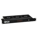 Tripp Lite by Eaton 1U Blanking Panel with Temperature Sensor and High-Performance Fans