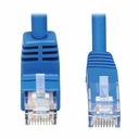 Eaton Tripp Lite Series Down-Angle Cat6 Gigabit Molded UTP Ethernet Cable (RJ45 Right-Angle Down M to RJ45 M), Blue, 15 ft. (4.57 m)