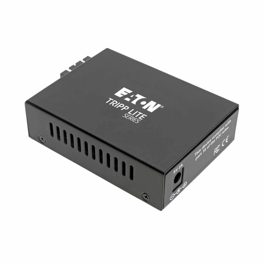 Tripp Lite by Eaton Gigabit Singlemode Fiber to Ethernet Media Converter, SC, 1310 nm, 20 km (12.4 mi.)