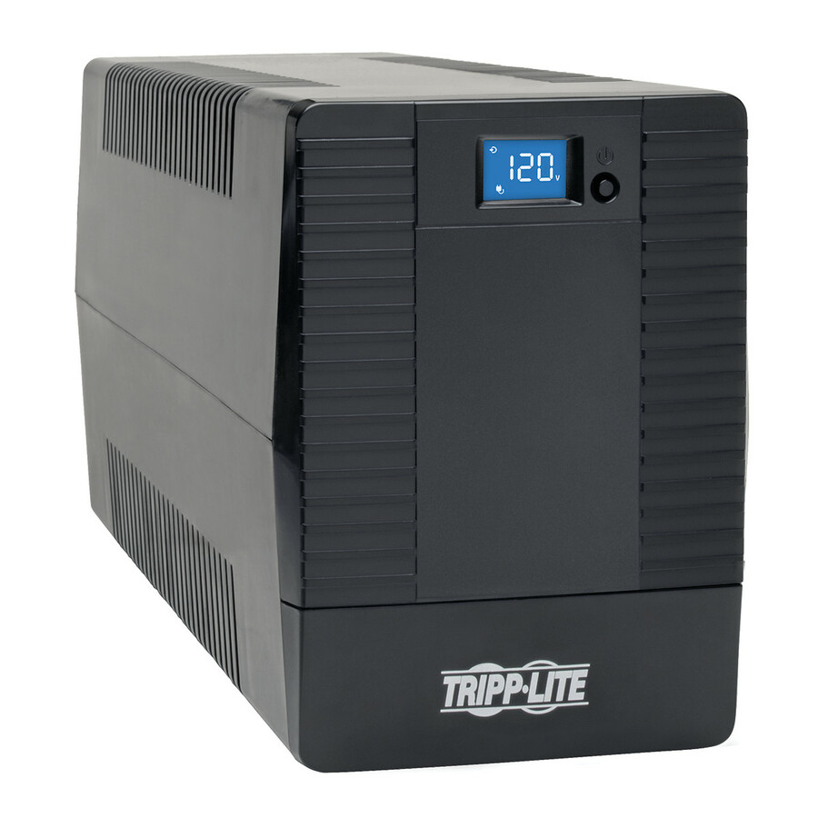 Eaton Tripp Lite Series 1440VA 900W Line-Interactive UPS - 8 NEMA 5-15R Outlets, AVR, 120V, 50/60 Hz, USB, Serial, LCD, Tower