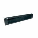 Middle Atlantic BR 2RU Brush Grommet Cable Pass-Through Panel