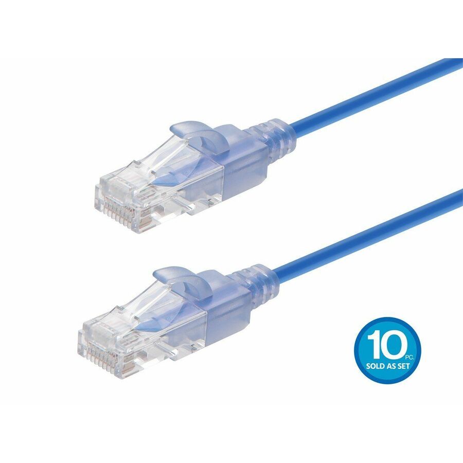 Monoprice SlimRun Patch UTP Category 6a Network Cable