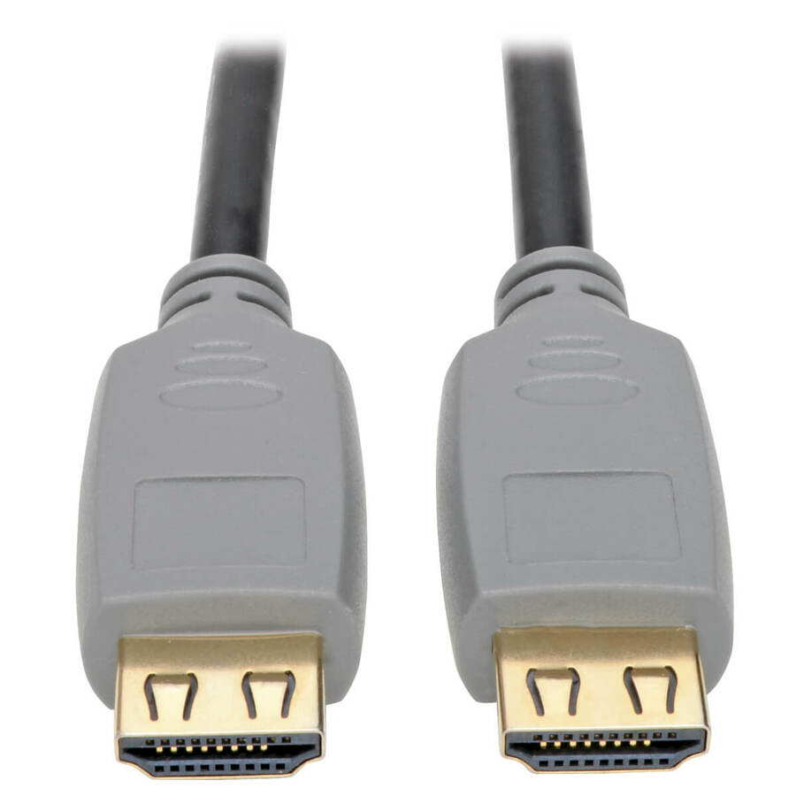 Tripp Lite by Eaton 4K HDMI Cable (M/M) - 4K 60 Hz HDR 4:4:4 Gripping Connectors Black 1 m