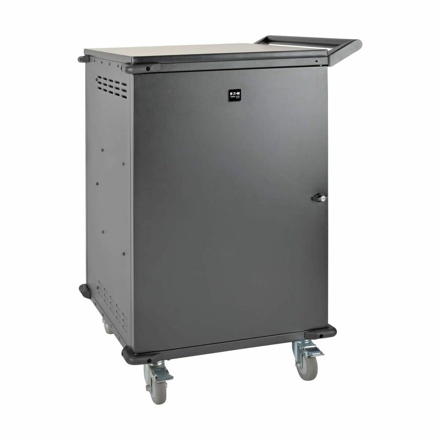 Eaton Tripp Lite Series 42-Device AC Mobile Charging Cart - Laptops and Chromebooks, 120V, NEMA 5-15P, 10 ft. (3.05 m) Cord, Black