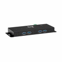 Eaton Tripp Lite Series Industrial 7-Port USB-C Hub, USB 3.x Gen 2 (10Gbps), 4x USB-A & 3x USB-C Ports, 15Kv ESD Immunity, 2Kv Surge, TAA