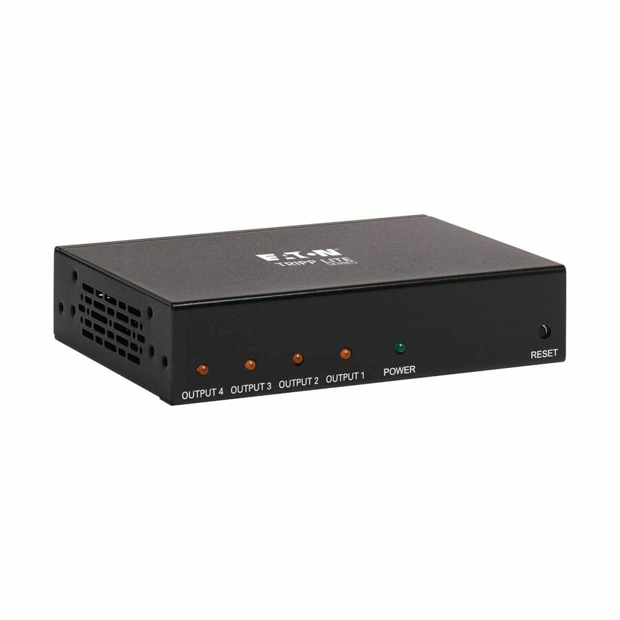 Eaton Tripp Lite Series 4-Port HDMI Splitter - 4K @ 60 Hz, 4:4:4, Multi-Resolution Support, HDR, HDCP 2.2, TAA