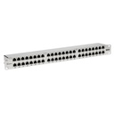 Tripp Lite by Eaton Cat5e/Cat6 48-Port Patch Panel - Shielded Krone IDC 568A/B RJ45 Ethernet 1U Rack-Mount TAA