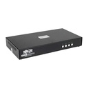 Tripp Lite by Eaton Secure KVM Switch 4-Port DisplayPort to DisplayPort 4K NIAP PP3.0 Certified Audio Single Monitor TAA