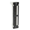 Eaton Tripp Lite Series Cat5e Wall-Mount 12-Port Patch Panel - PoE+ Compliant, 110/Krone, 568A/B, RJ45 Ethernet, TAA