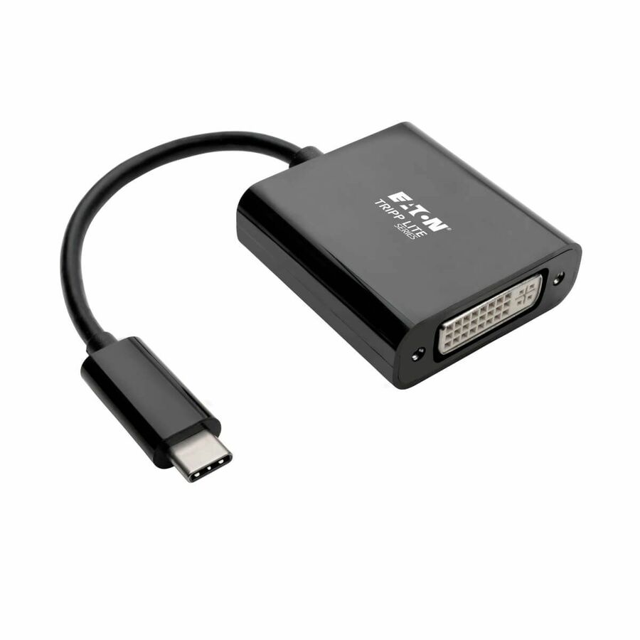 Eaton Tripp Lite Series USB-C to DVI Adapter with Alternate Mode - DP 1.2, Black