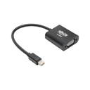 Eaton Tripp Lite Series Keyspan Mini DisplayPort to Active VGA Adapter, Video Converter (M/F), Black, 6-in. (15.24 cm)