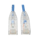 Eaton Tripp Lite Series Cat6 Gigabit Snagless Slim UTP Ethernet Cable (RJ45 M/M), PoE, Blue, 15 ft. (4.57 m)