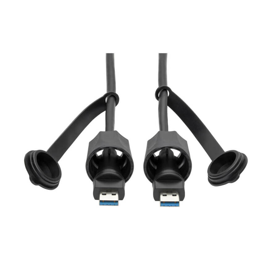 Tripp Lite by Eaton USB 3.0 SuperSpeed A to A M/M Cable Industrial - IP68 Shielded 6 ft. (1.83 m) TAA