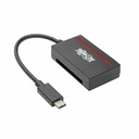 Eaton Tripp Lite Series USB 3.1 Gen 1 (5 Gbps) USB-C to CFast 2.0 Card and SATA III Adapter, Thunderbolt 3 compatible