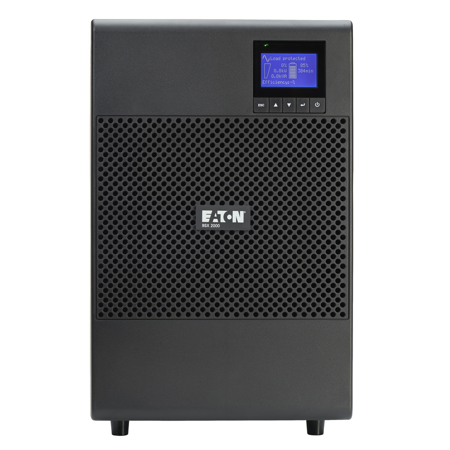 Eaton 9SX 2000VA 1800W 208V Online Double-Conversion UPS - 8 C13 Outlets, Cybersecure Network Card Option, Extended Run, Tower