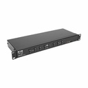 Tripp Lite by Eaton 8-Port DVI/USB KVM Switch with Audio and USB 2.0 Peripheral Sharing 1U Rack-Mount Single-Link 1920 x 1200 (1080p)