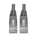 Tripp Lite by Eaton Cat6 Gigabit Snagless Molded (UTP) Ethernet Cable (RJ45 M/M) PoE Gray 6-in. (15.24 cm)