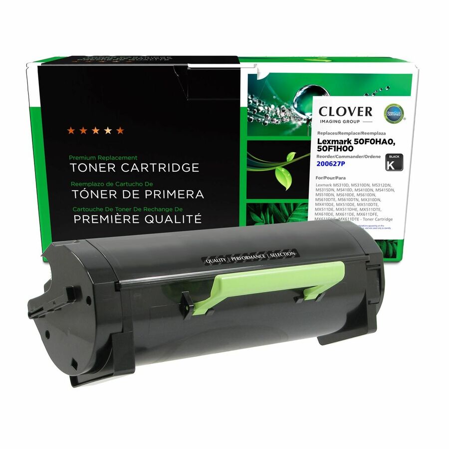 Clover Imaging Remanufactured High Yield Toner Cartridge for Lexmark MS310/MS410/MS510/MS610/MX310/MX410/MX510/MX610