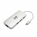 Tripp Lite by Eaton USB C Docking Station w/USB Hub, 2x HDMI, VGA, PD Charging 1080p, USB Type C, USB-C, USB Type-C
