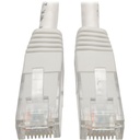 Tripp Lite by Eaton Cat6 Gigabit Molded (UTP) Ethernet Cable (RJ45 M/M) PoE White 20 ft. (6.09 m)