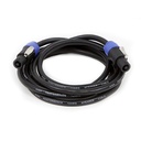 Monoprice 10ft 2-conductor NL4 Female to NL4 Female 12AWG Speaker Twist Connector Cable