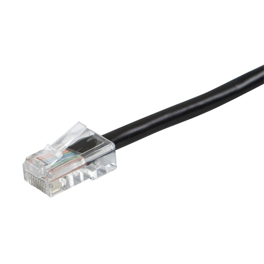 Monoprice ZEROboot Series Cat6 24AWG UTP Ethernet Network Patch Cable, 50ft Black