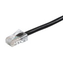 Monoprice ZEROboot Series Cat6 24AWG UTP Ethernet Network Patch Cable, 50ft Black