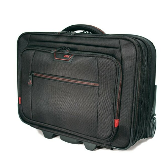 Mobile Edge Travel/Luggage Case for 13" to 17.3" iPhone Notebook - Black, Red