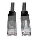 Tripp Lite by Eaton Cat6 Gigabit Molded (UTP) Ethernet Cable (RJ45 M/M) PoE Black 7 ft. (2.13 m)
