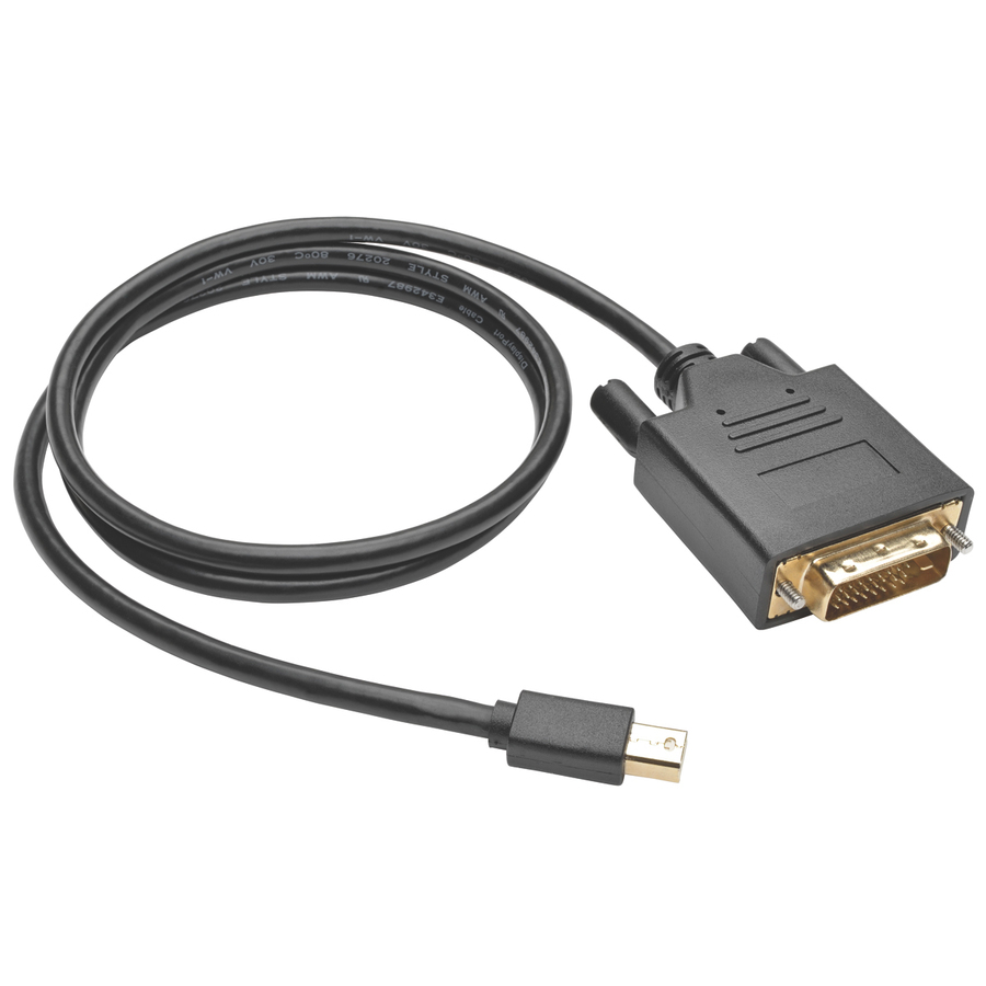 Eaton Tripp Lite Series Mini DisplayPort 1.2 to DVI Active Adapter Cable (M/M), 1080p, 3 ft. (0.9 m)