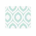 OTM Classic Prints White Mouse Pad, Elm Frost Green