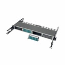 Tripp Lite by Eaton 10GbE High Density Pass-Through Cassette 12 LC Duplex Connection