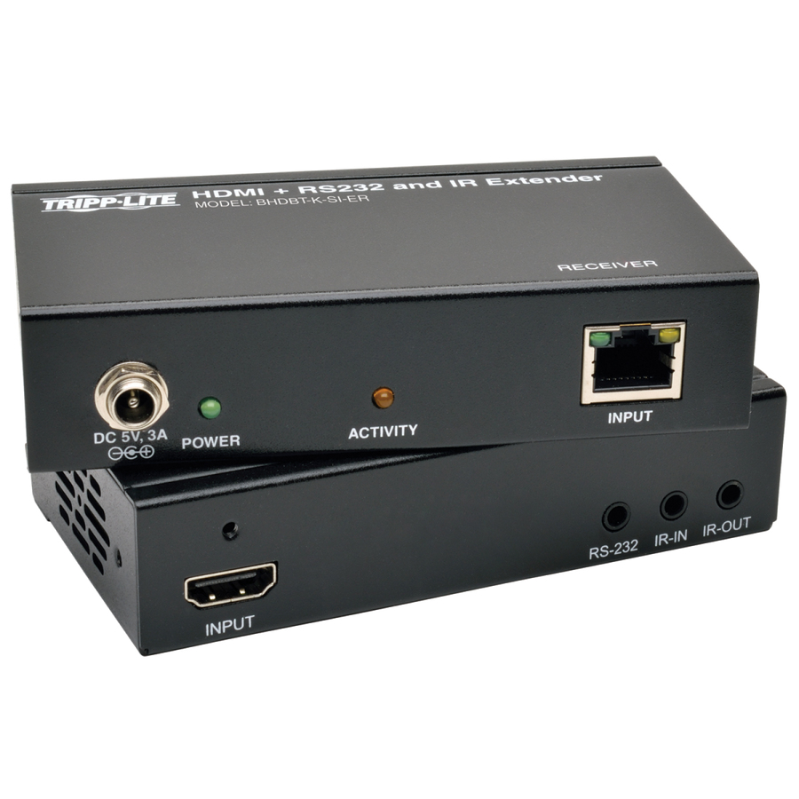 Eaton Tripp Lite Series HDBaseT HDMI Over Cat5e/6/6a Extender Kit with Serial and IR Control, 1080p, Up to 500 ft. (152.4 M), TAA