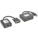 Tripp Lite by Eaton DisplayPort to DVI over Cat5/6 Active Extender Kit Pigtail Transmitter/Receiver for Video/Audio 125 ft. (38 m)