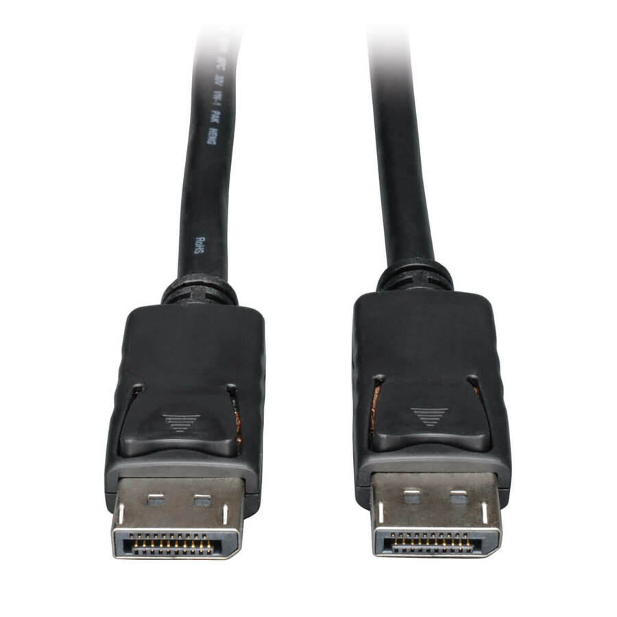 Eaton Tripp Lite Series DisplayPort Cable with Latches, 4K @ 30 Hz, (M/M) 30 ft. (9.14 m)