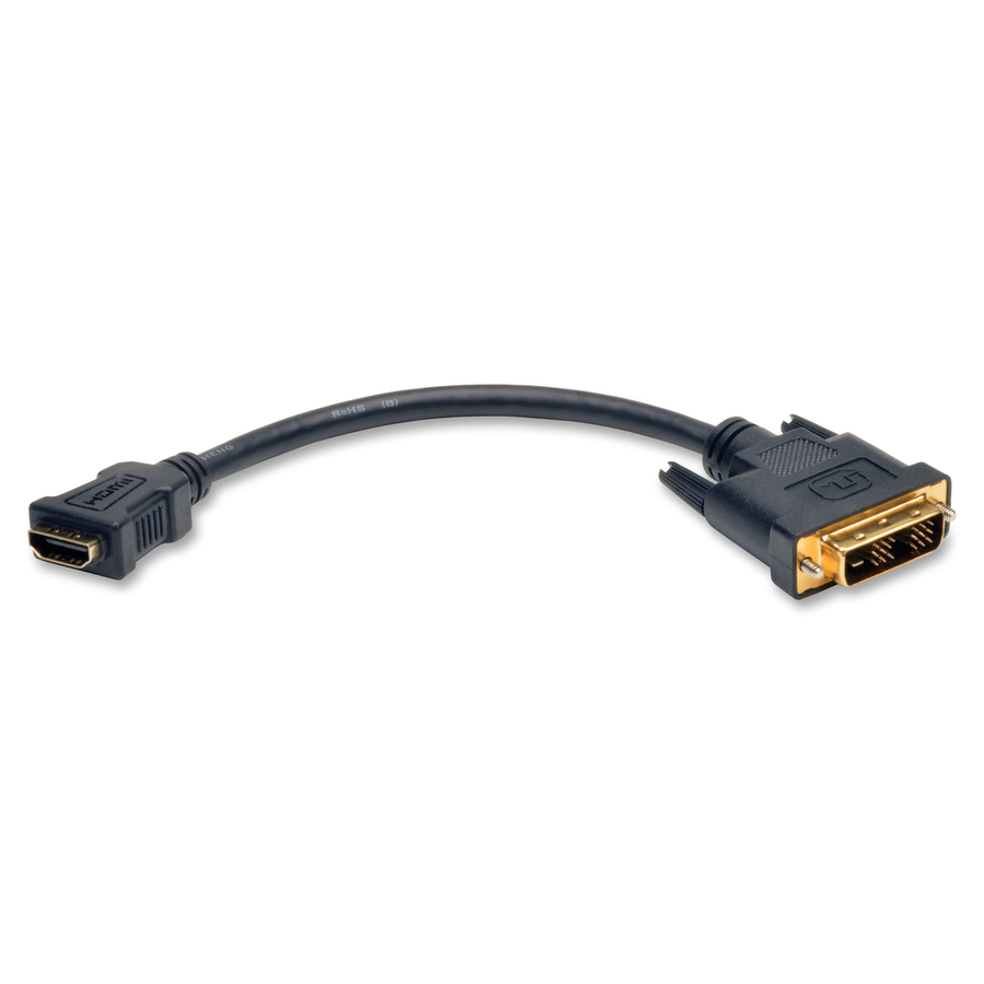Eaton Tripp Lite Series HDMI to DVI-D Adapter Cable (F/M), 8 in. (20.3 cm)