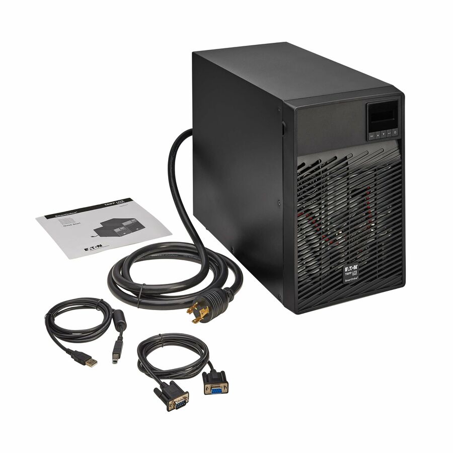 Tripp Lite by Eaton series UPS SmartOnline 3000VA 2700W 120V Double-Conversion UPS - 5 Outlets Extended Run Network Card Option LCD USB DB9 Tower