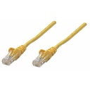 Network Patch Cable, Cat5e, 3m, Yellow, CCA, U/UTP, PVC, RJ45, Gold Plated Contacts, Snagless, Booted, Lifetime Warranty