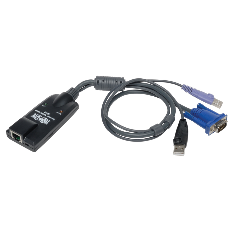 Tripp Lite by Eaton NetDirector USB Server Interface Unit with Virtual Media & CAC Support (B064-Series)