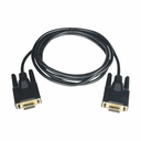 Eaton Tripp Lite Series Null Modem Serial DB9 Serial Cable (DB9 F/F), 10 ft. (3.05 m)