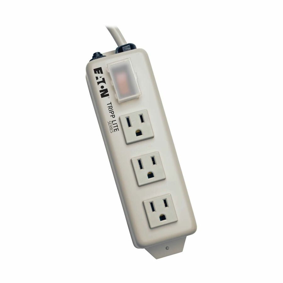 Eaton Tripp Lite Series Power It! 3-Outlet Power Strip, 6 ft. (1.83 m) Cord