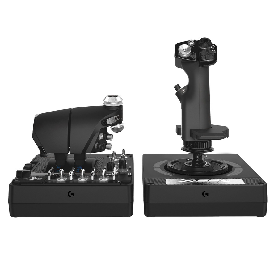[39LogiX56HOTAS] Logitech G X56 H.O.T.A.S. RGB Throttle and Stick Simulation Controller