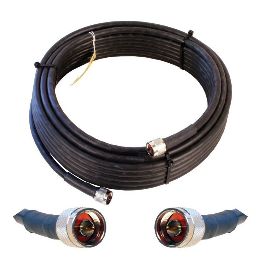 Wilson 60ft WILSON400 Ultra Low Loss Coax Cable (Equivalent to LMR400- N Male - N Male)
