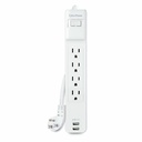 CyberPower P403URC1 Home Office 4 - Outlet Surge Protector with 500 J Surge Suppression